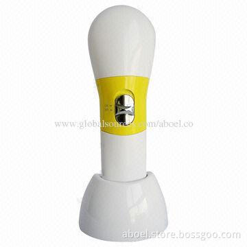 Battery Operated Sonic Facial Brush with Removable Heads, Easy to Carry